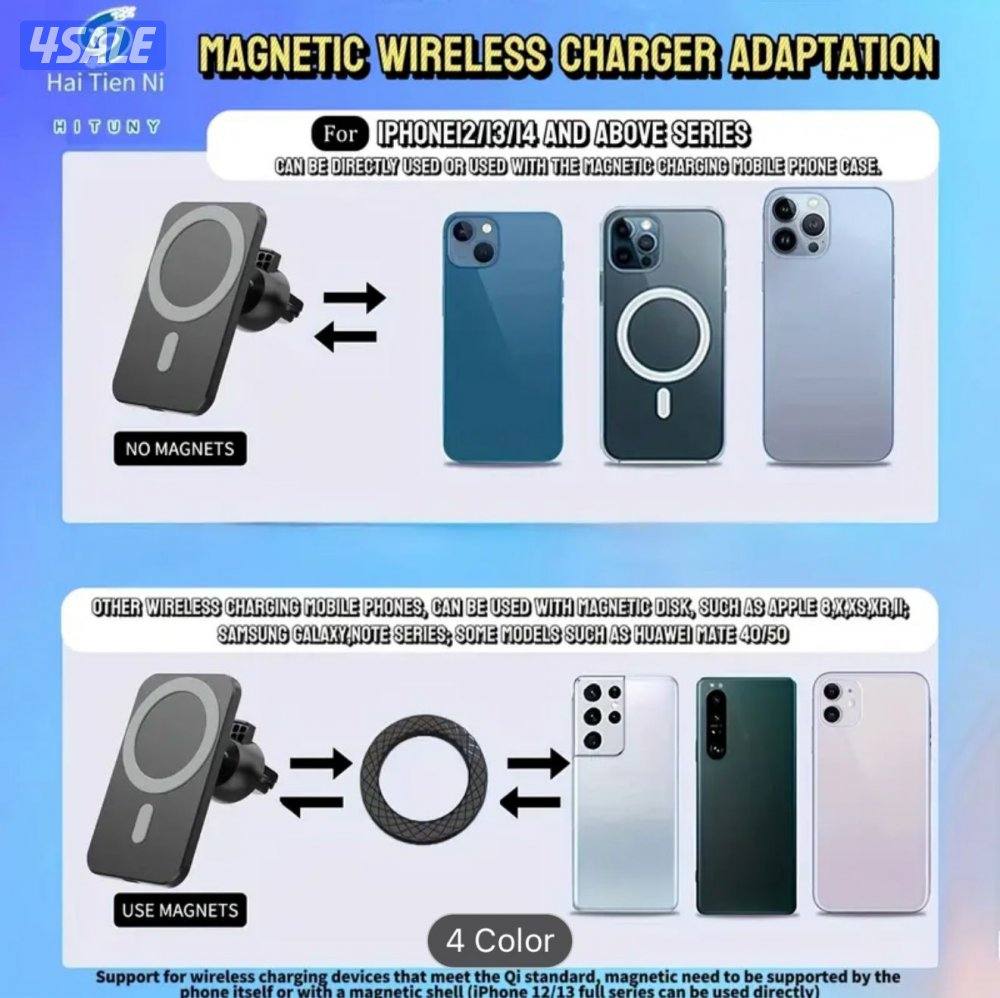 Wireless charger and mobile holder4