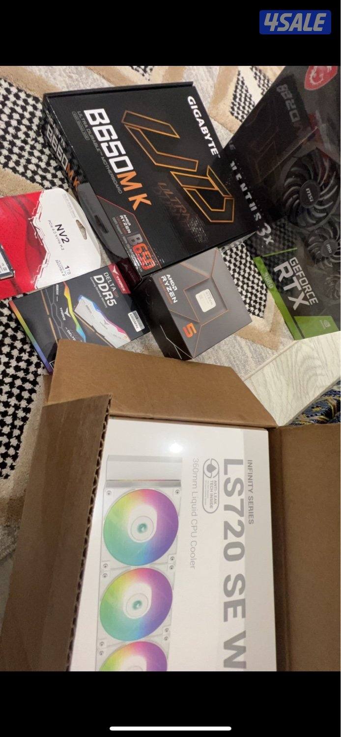 للبيع بي سي كرت 3060 pc/gaming1