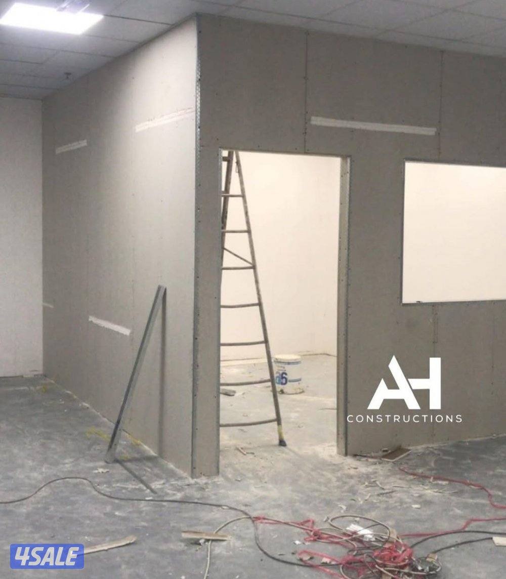 جبس بورد قواطع باب الخشب علي باكستاني8