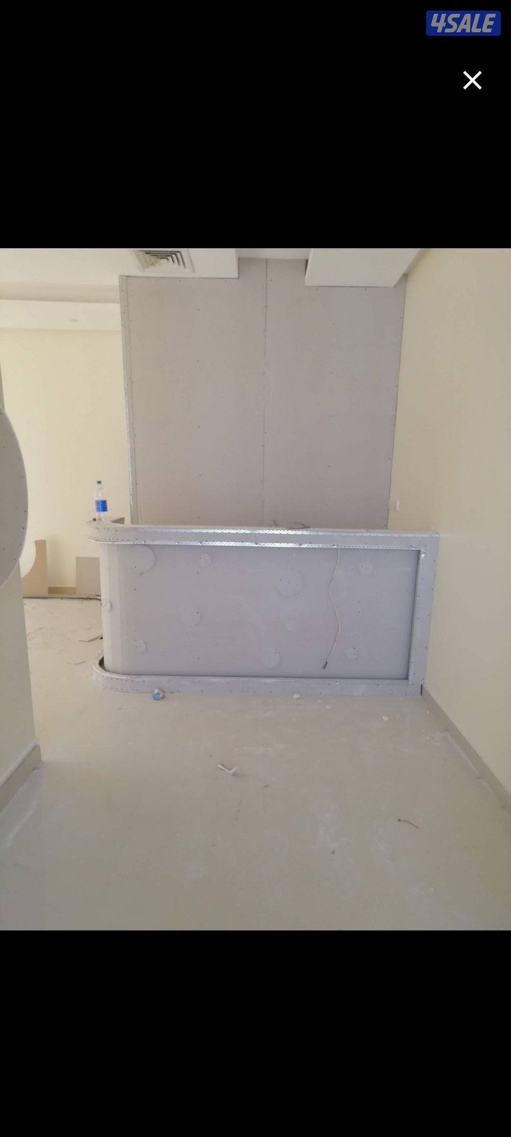 جبس بورد قواطع باب الخشب علي باكستاني9