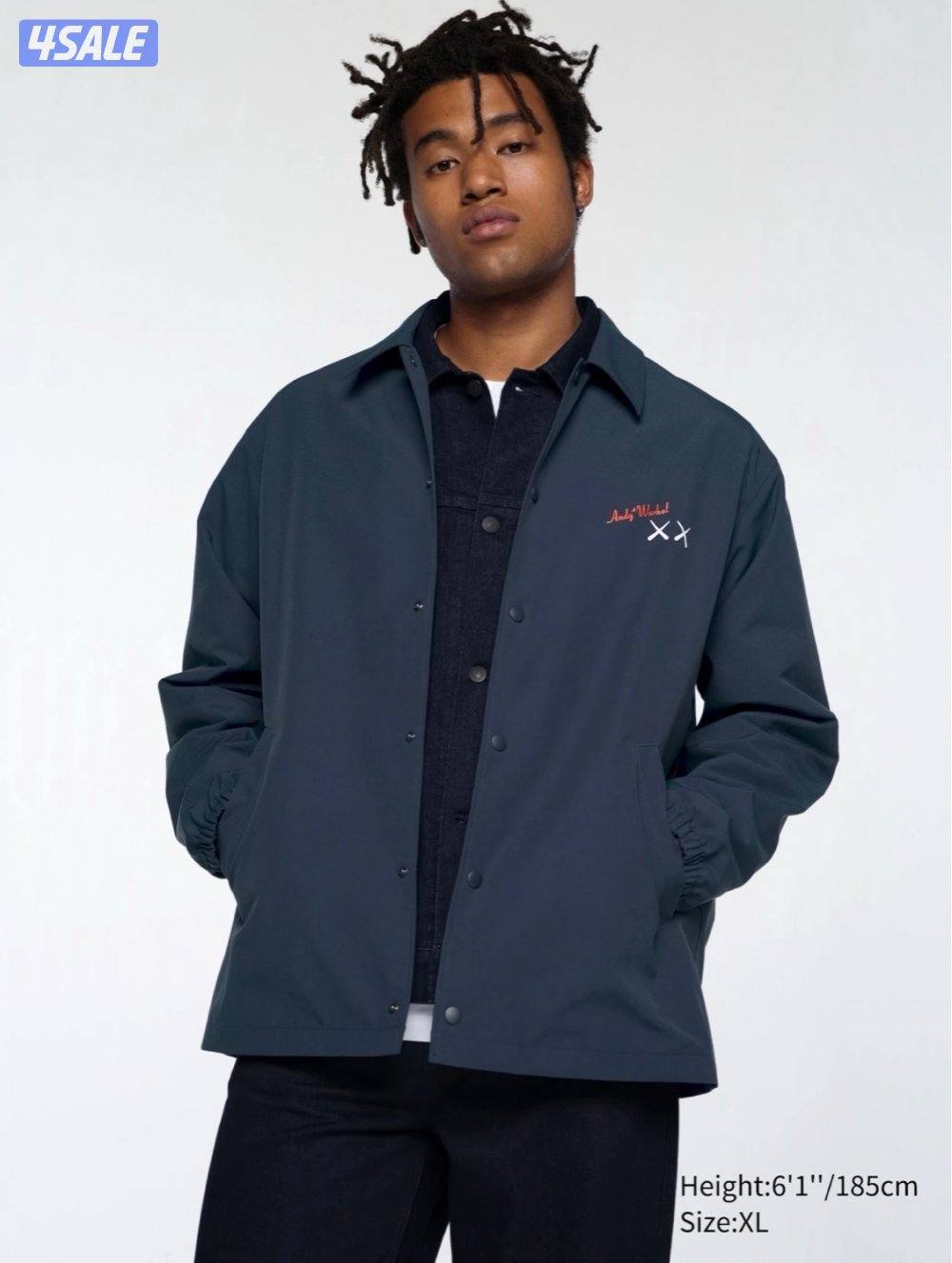 للبيع بضاعة ملابس يونيسكس جاكت خام بولستر من محل يونيكلو معروف1