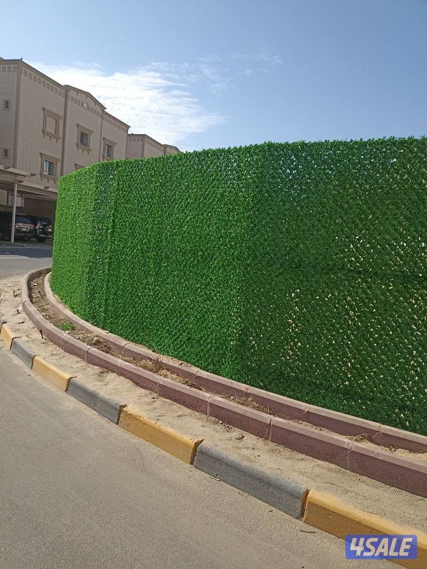 بيع وتركيب الثيل الصناعى والشبك التركى وزرع الثيل الطبيعى6