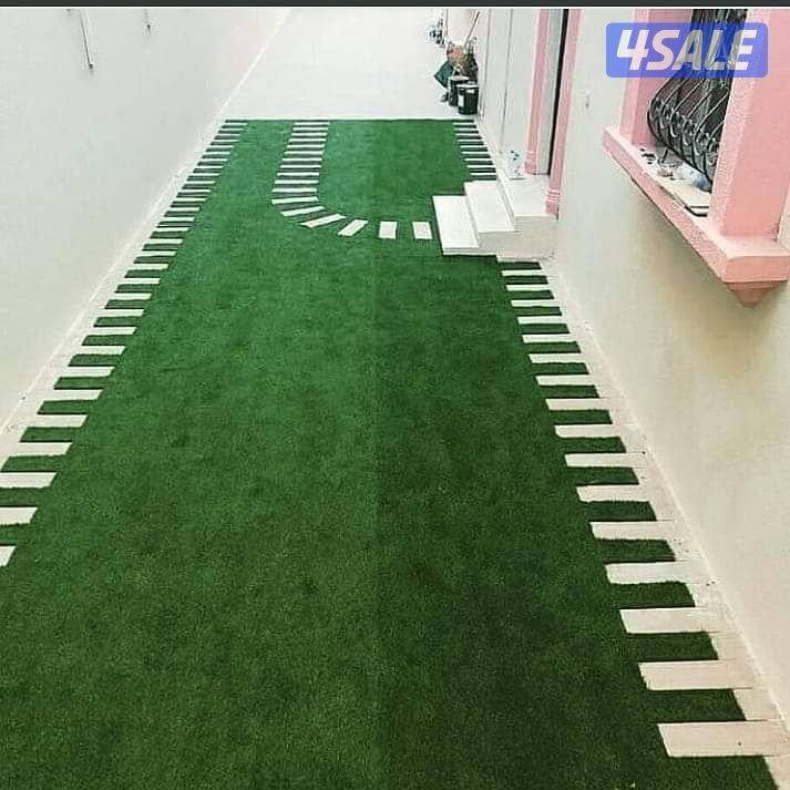 بيع وتركيب الثيل الصناعى والشبك التركى وزرع الثيل الطبيعى12