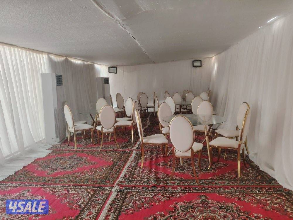 تاجير طاولات وكراسي تاجير خيام تاجير زينه تاجير كنف امريكي تاجير بانشا15
