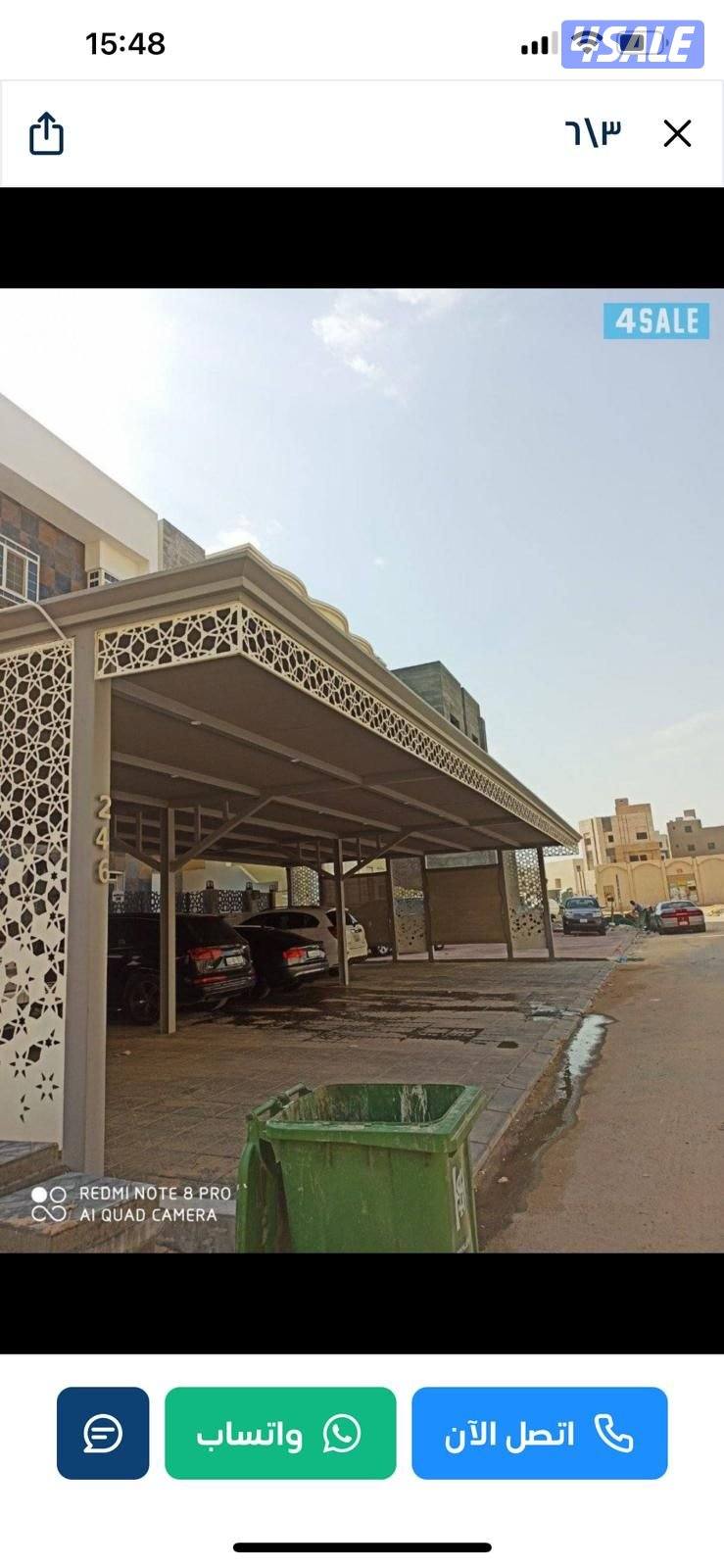 حداد مظلات خشبي كيرلي كسباني مظلات غرف ديوانية عام مظلات15