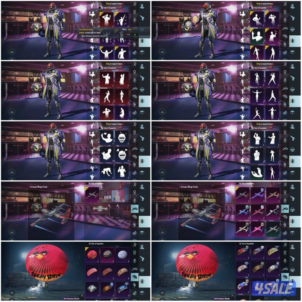 حسابات ببجي بأرخص الاسعار لدينا أبتداء 4 KD1