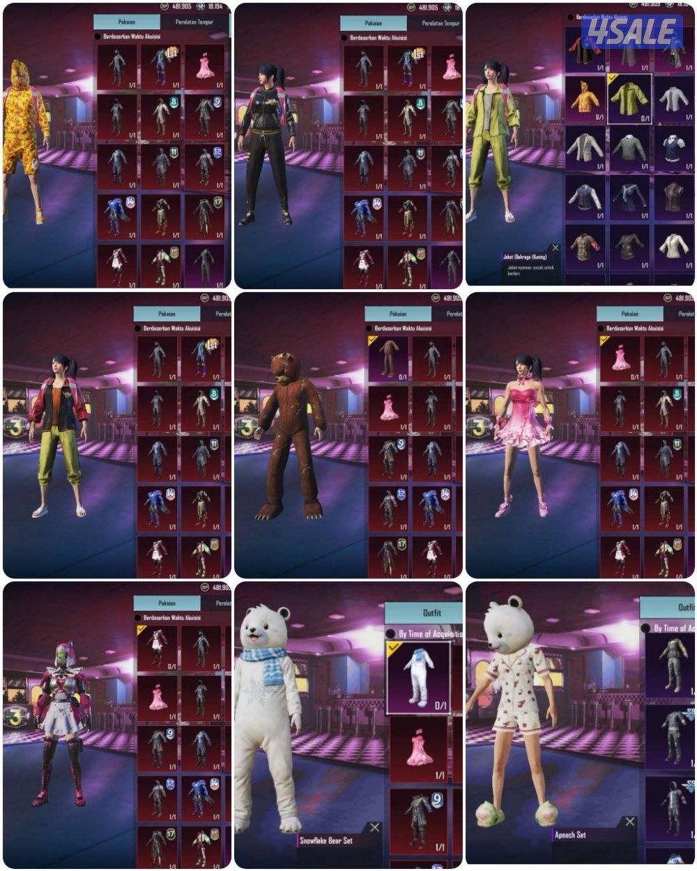 حسابات ببجي بأرخص الاسعار لدينا أبتداء 4 KD😍0