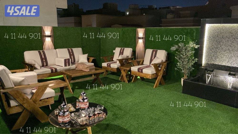 كراسي حديد ملكية + اطقم كراسي خشب شغل الرياض 🇰🇼👑🇸🇦4