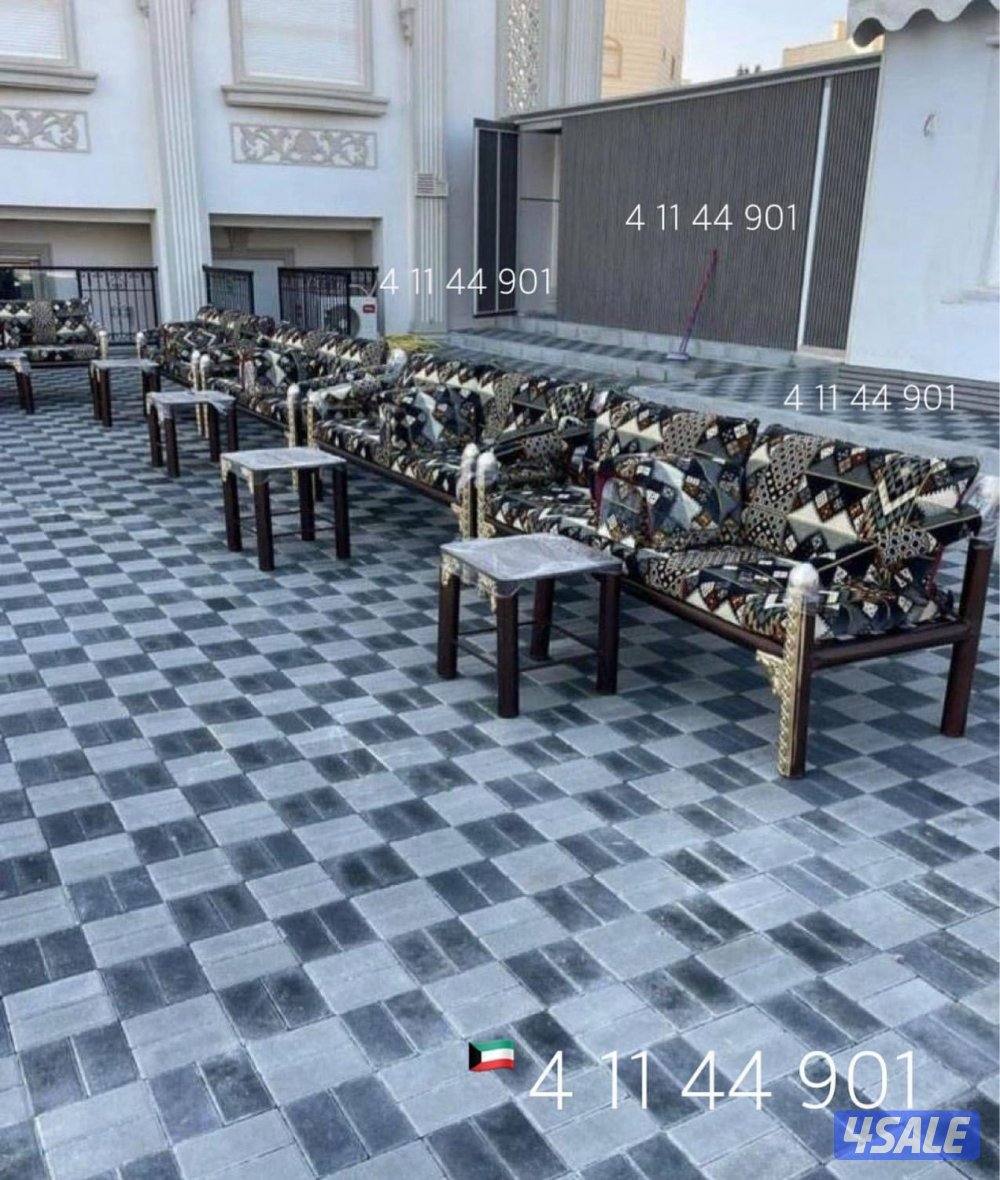 كراسي حديد ملكية + اطقم كراسي خشب شغل الرياض 🇰🇼👑🇸🇦5