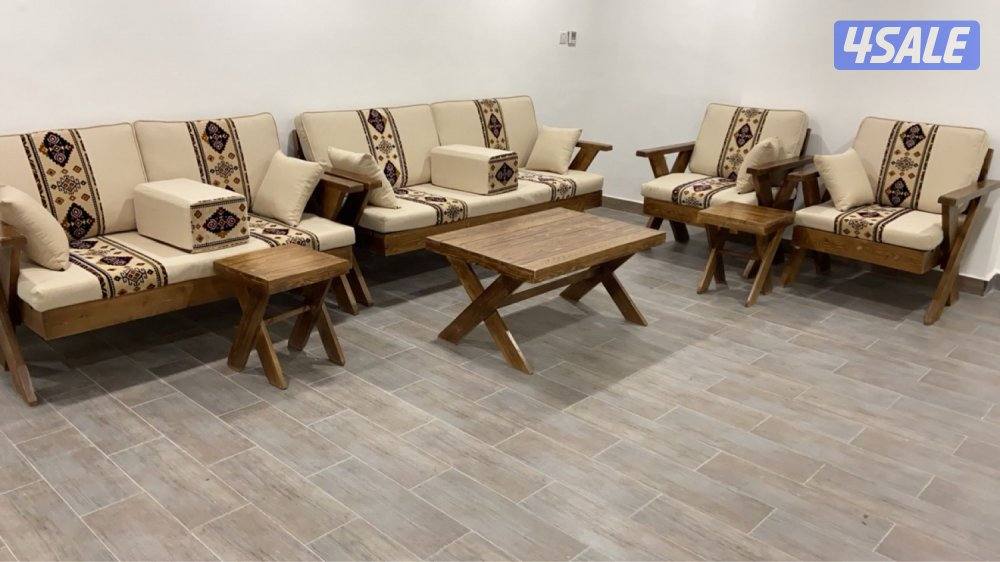 كراسي حديد ملكية + اطقم كراسي خشب شغل الرياض 🇰🇼👑🇸🇦13