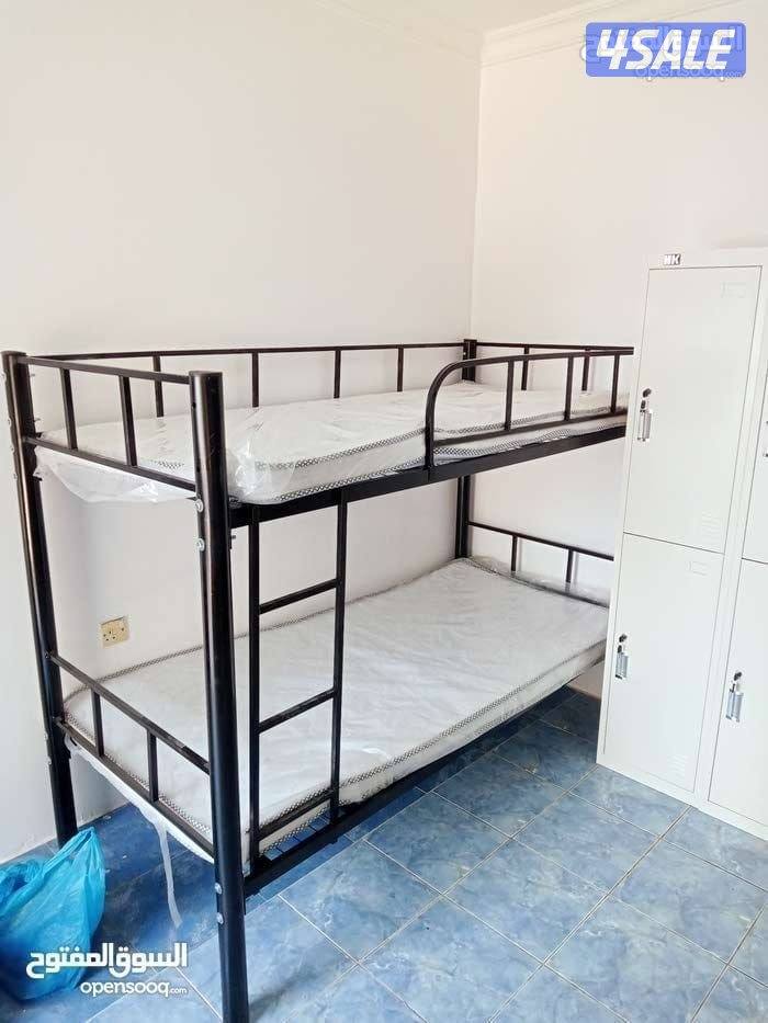 سراير حديد جديد للعمالة المنزلية بفرشات طبيه جميع المقاسات4