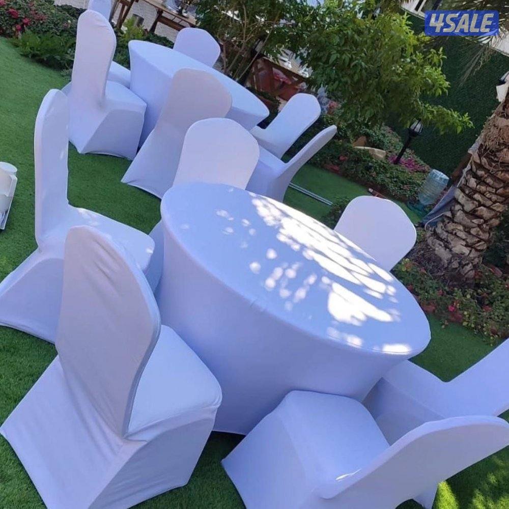 تاجير طاولات وكراسي تاجير خيام تاجير زينه تاجير كنف امريكي تاجير بانشا2