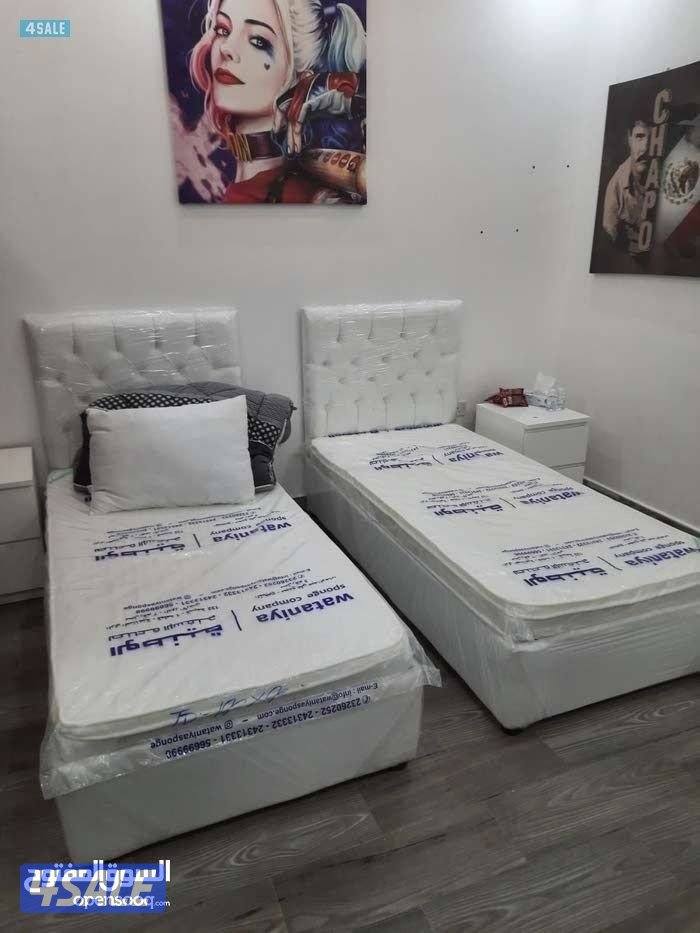 سراير وفرشات طبي جميع المقاسات والالوان متوفره باقل الاسعار4