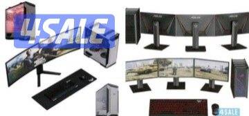 لدينا كمبيوترات بي سي الجمينق بأرخص الاسعار أقوى موصفات اتصل ولا تتردد0