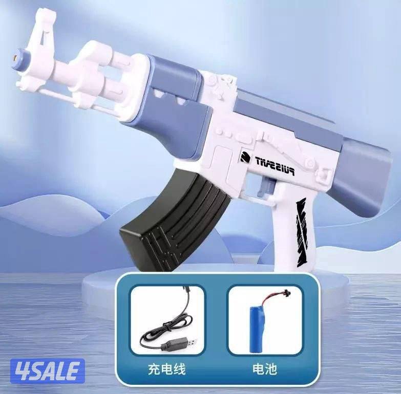 لعبة مسدس الماء الكهربائي  AK47 بمدى إطلاق 10 إلى 10 أمتار6