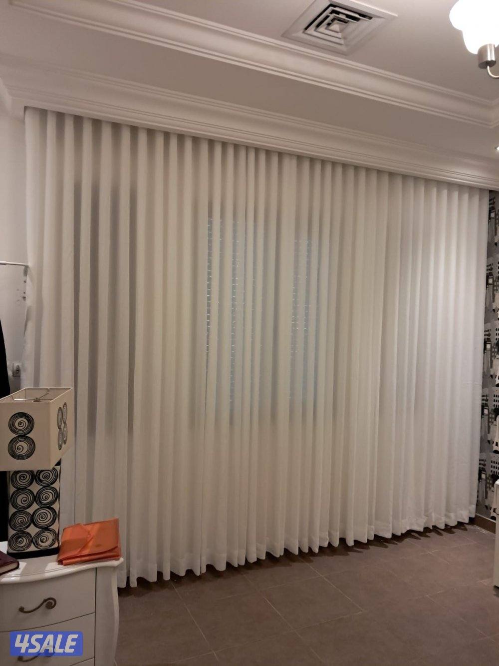 تنجيد غنف/ تفصال حسب الطلب/ ستائر ويفي/ رول/ مساند ضهر/كل ما يخص الأثا6