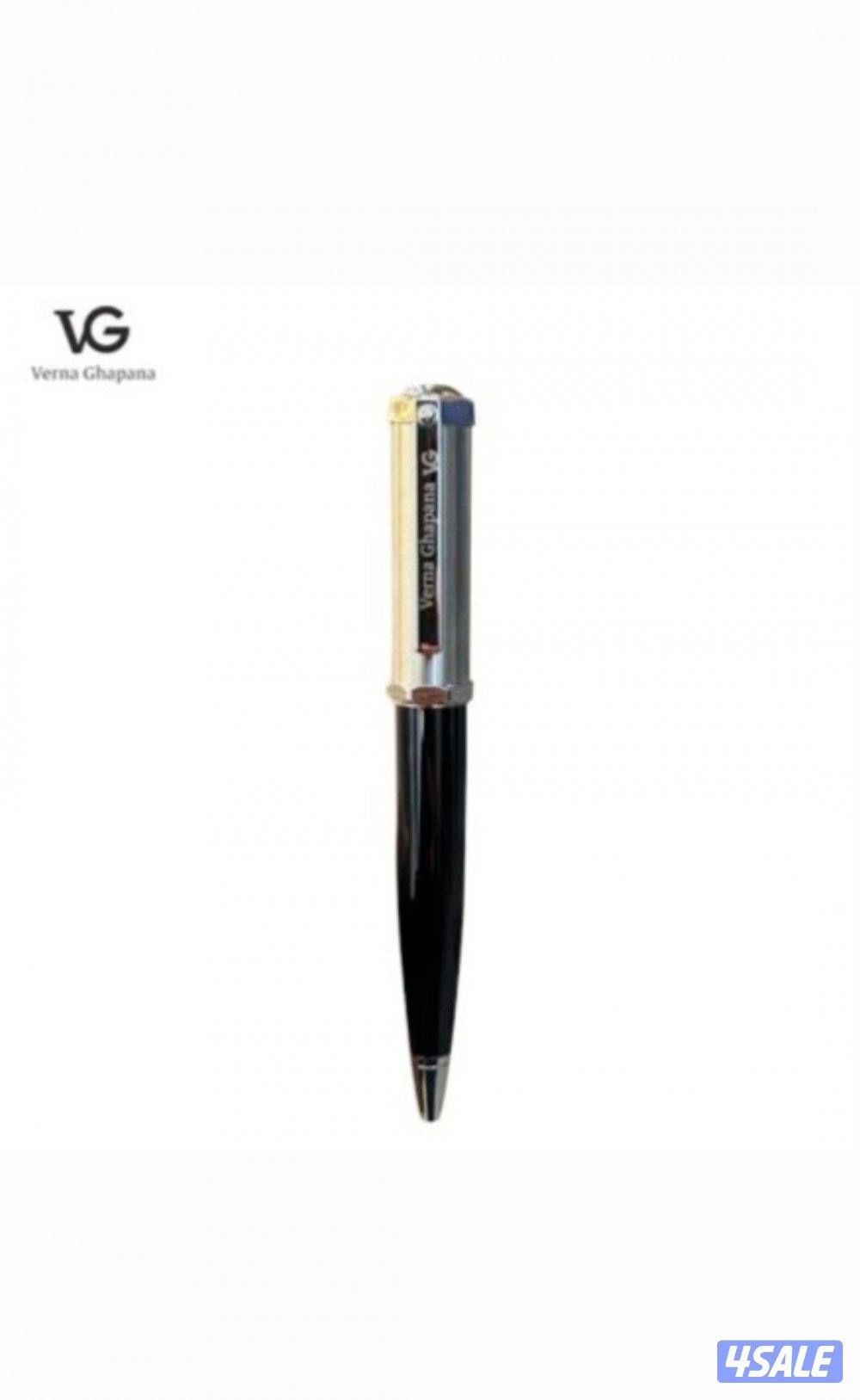 فيرنا غابانا - قلم حبر جاف سلطاني - أسود وفضي1