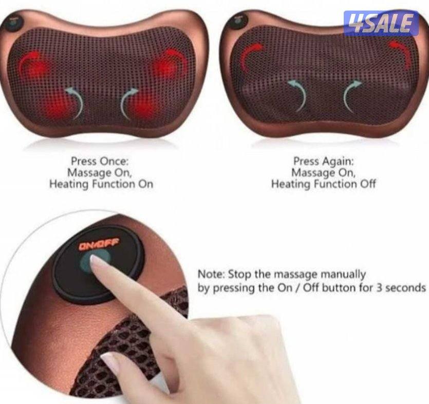وسادة تدليك حرارية متعددة الوظائف4