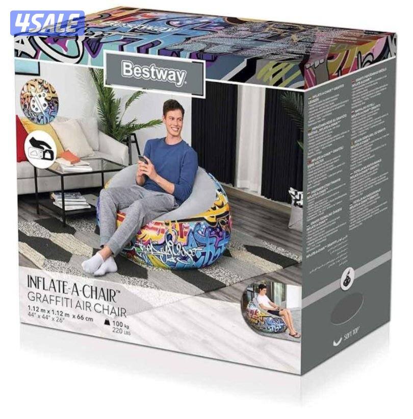 بيست واي - كرسي هوائي جرافيكس- 100 كجم
السعر5