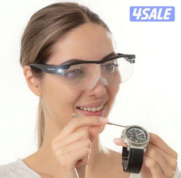 نظارة مع عدسة مكبرةوإضاءة LED من InnovaGoods
توصيل سري سر9