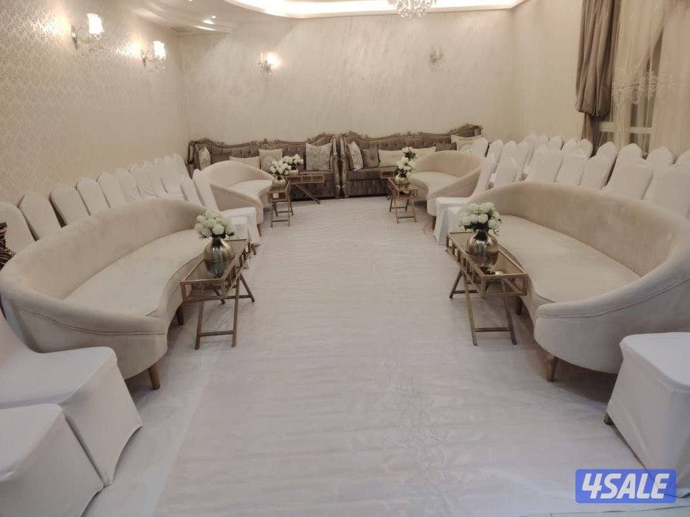 مستلزمات أفراح زينه كراسي طاولات مكيفات كوش رجالي كوش نساء خيم3