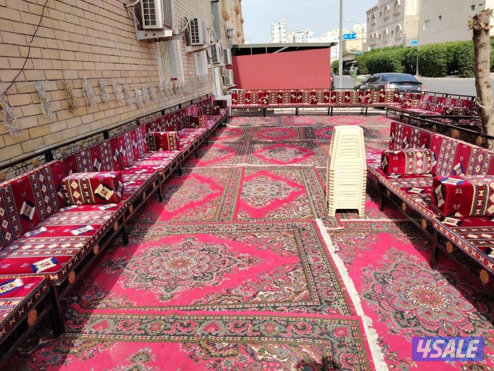 مستلزمات أفراح زينه كراسي طاولات مكيفات كوش رجالي كوش نساء خيم5