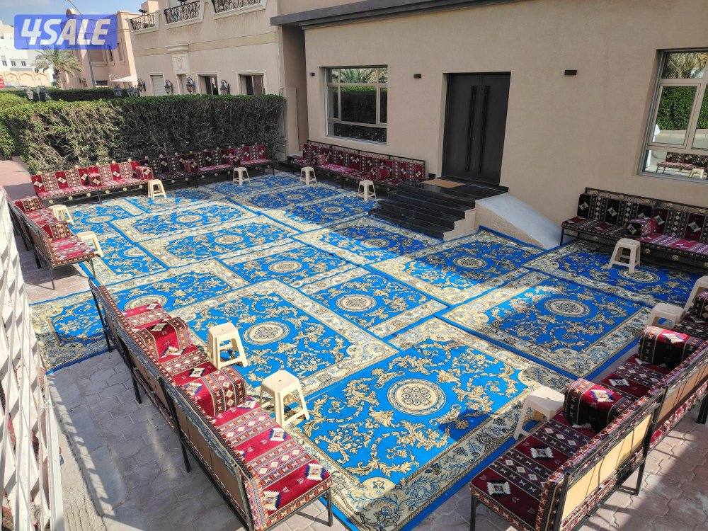 مستلزمات أفراح زينه كراسي طاولات مكيفات كوش رجالي كوش نساء خيم8