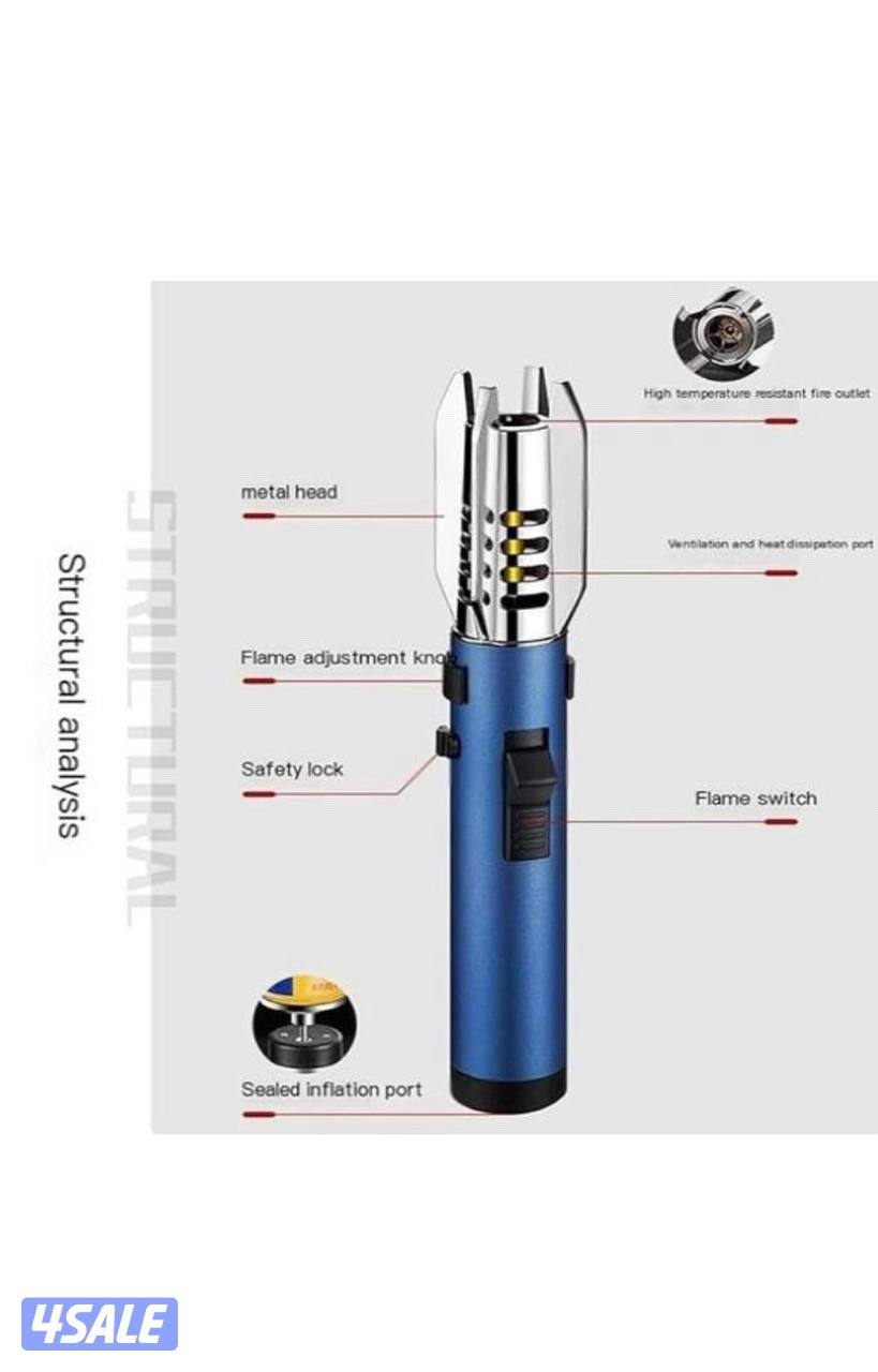 ولاعة متعددة الوظائف - فضية (k39-sl)
multifunction lighter- silver (k32