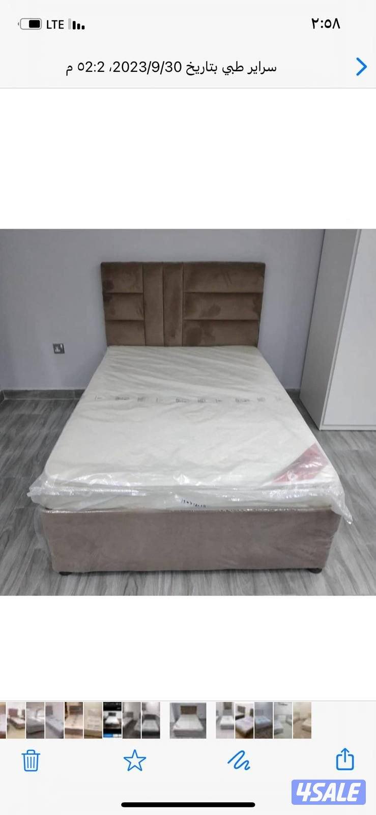 سراير وفرشات طبيه جميع المقاسات متوفره باقل الأسعار3