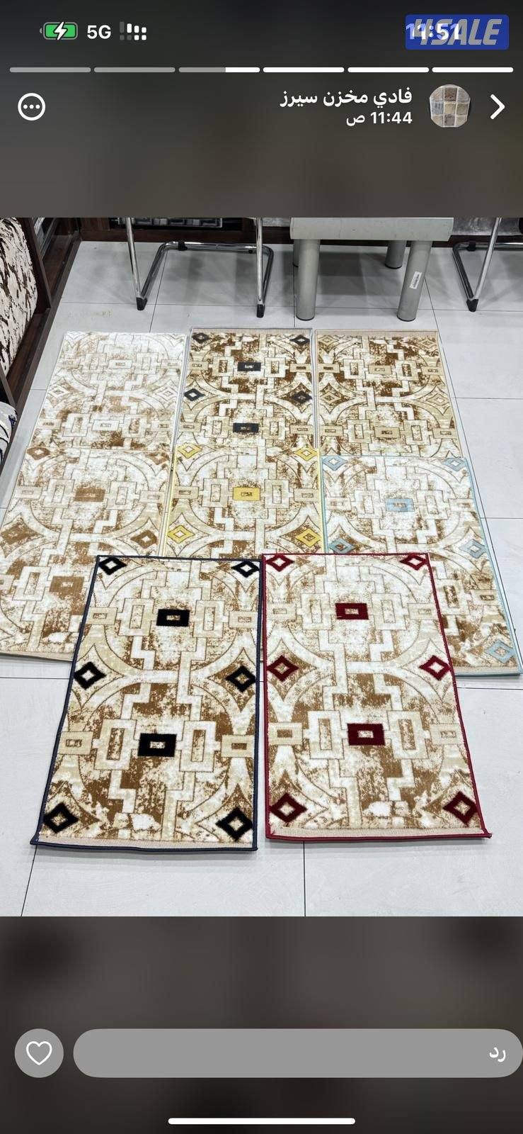 سجاد تركي سادة ومشجر وباركية وستاىر رول1