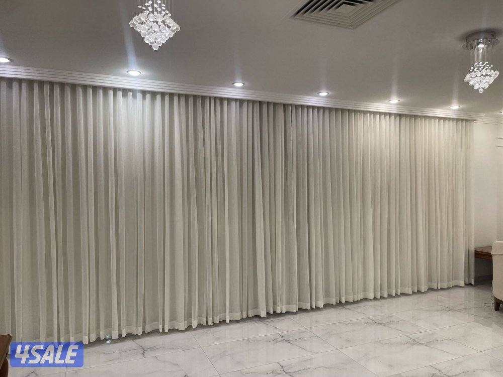 تفصال وتركيب جميع انواع الستائر ويفي لينن12