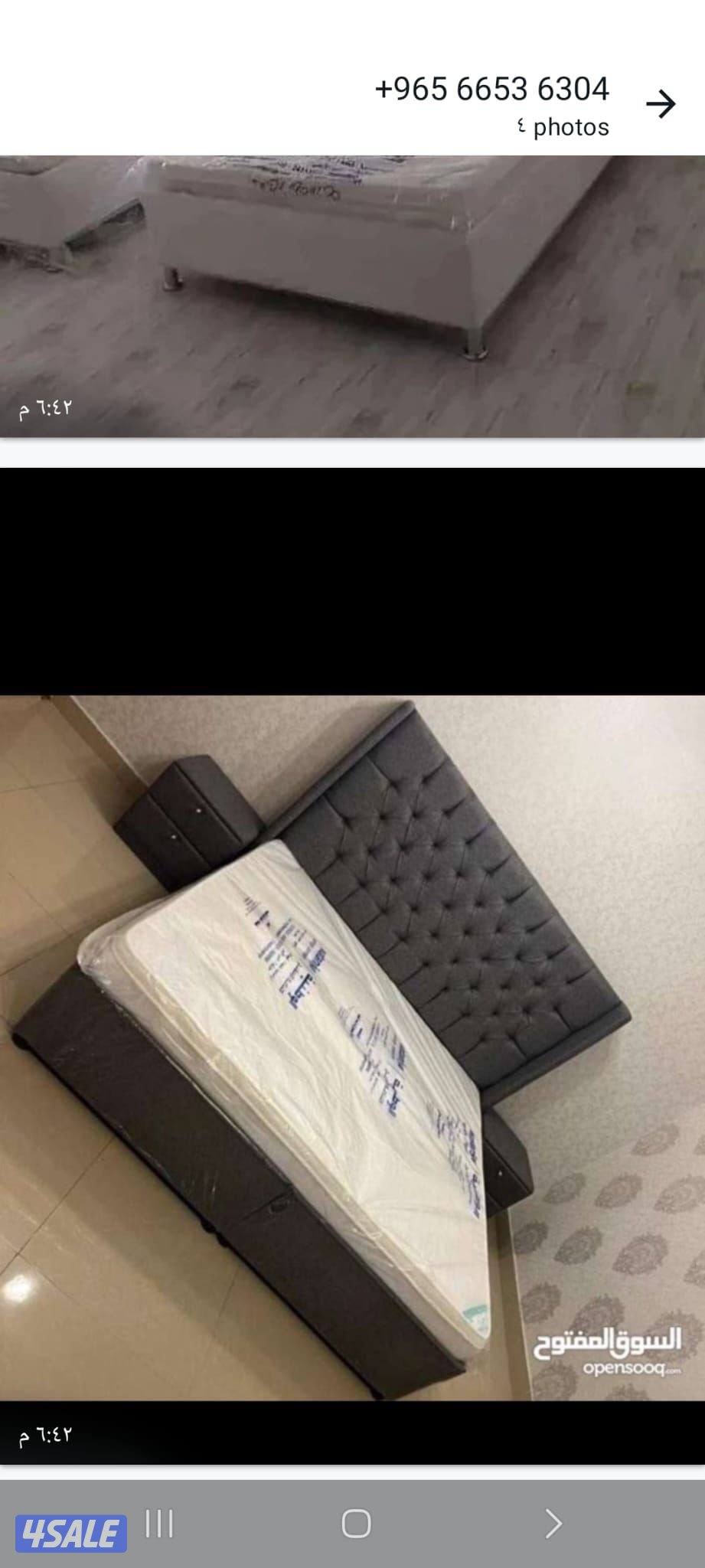 احدث سرير ودوشك متوفر ه4