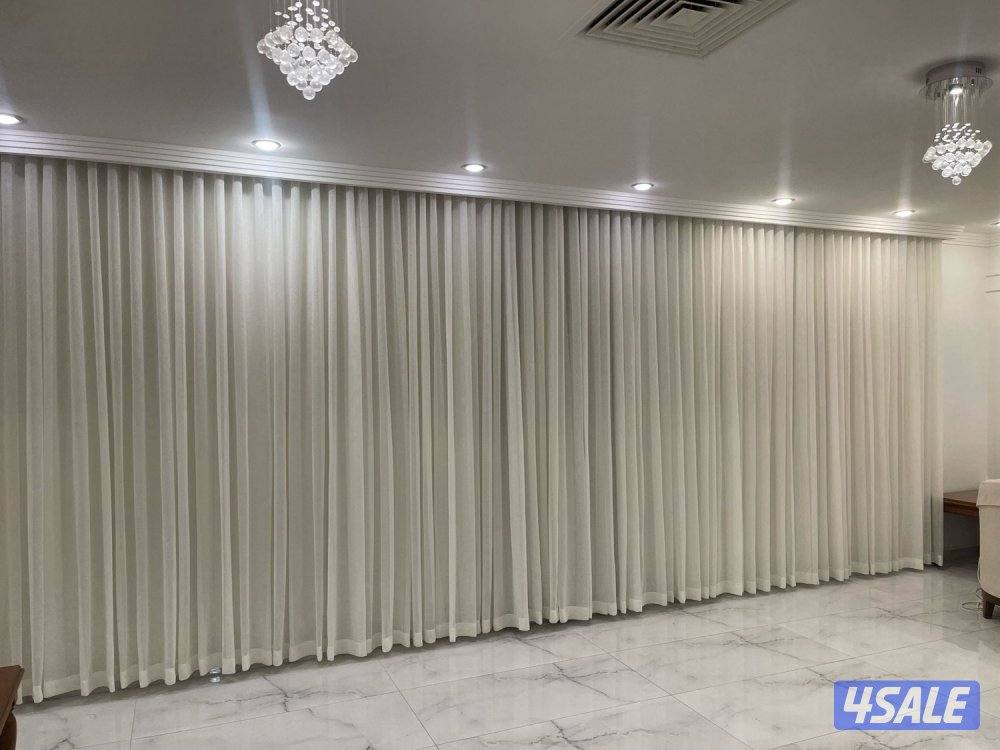 تفصال وتركيب جميع انواع الستائر ويفي لينن13