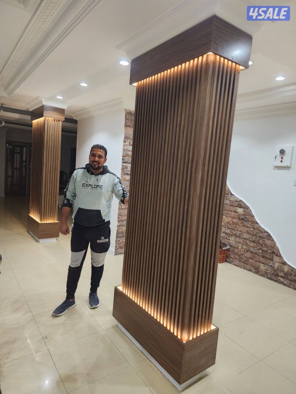 ديكورات واصباغ وبديل الخشب وبديل الرخام وبركيه وبرويز وربسك وجام5