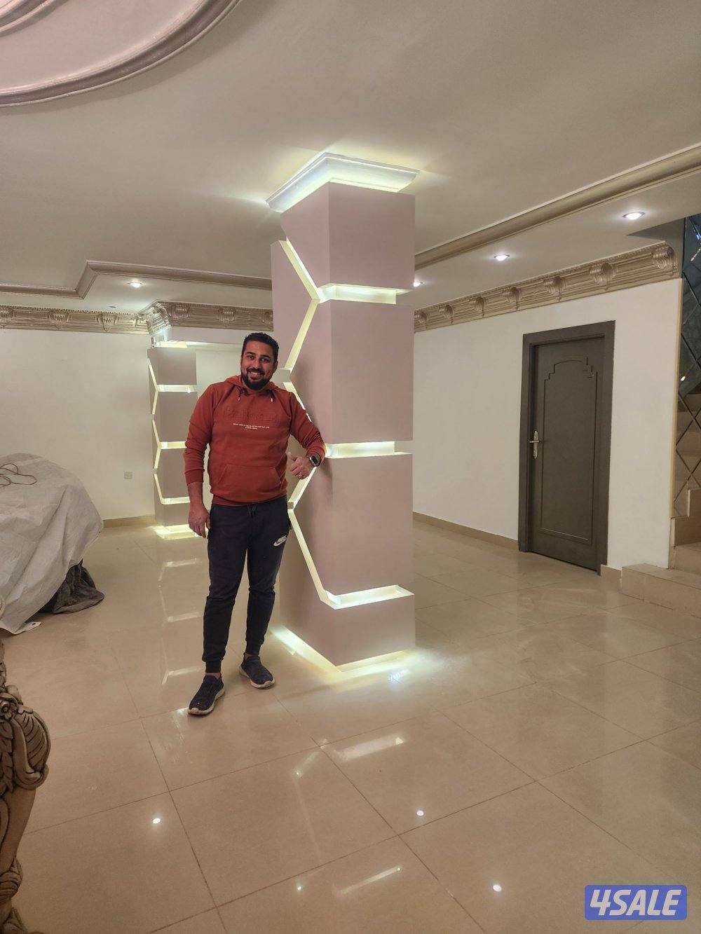 ديكورات واصباغ وبديل الخشب وبديل الرخام وبركيه وبرويز وربسك وجام9