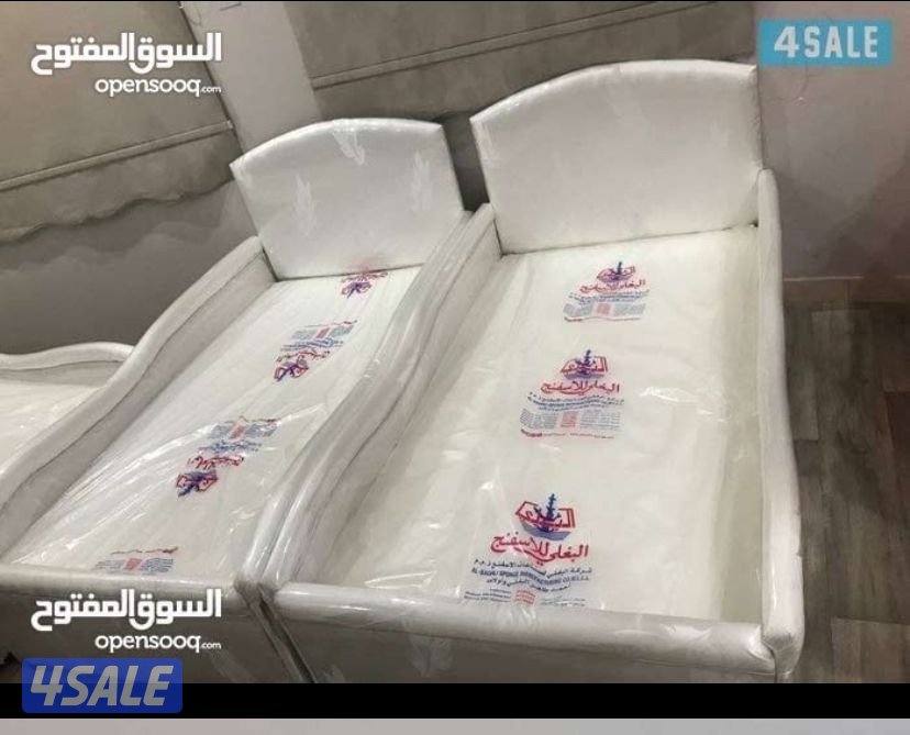 عالم السراير والفرشات الطبي جميع المقاسات متوفرة بأقل الأسعار توصيل9