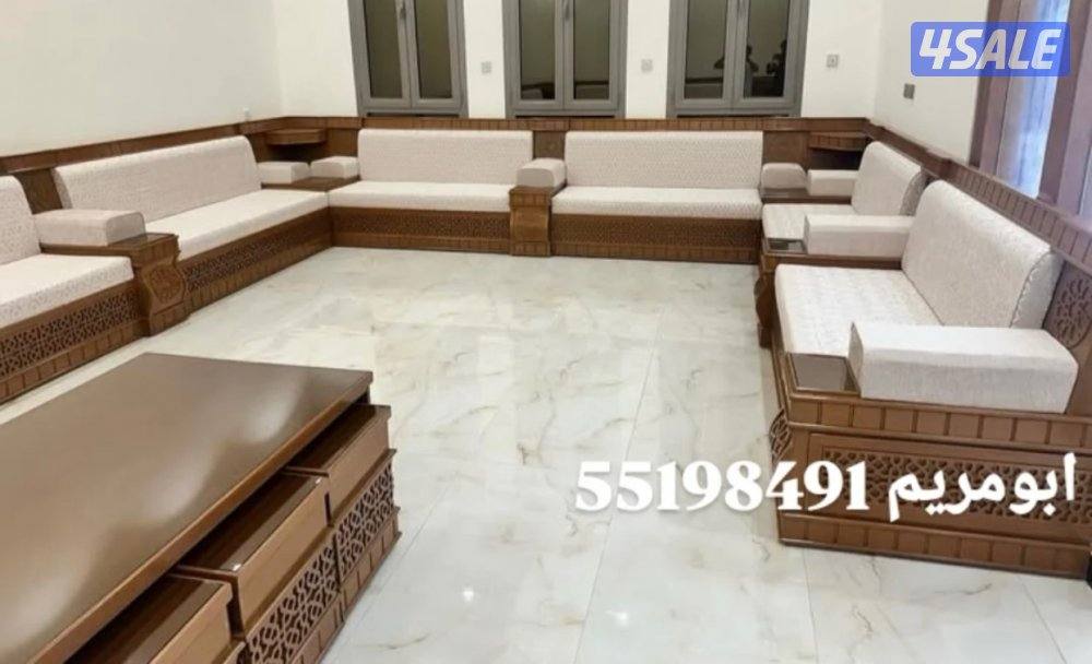 تفصال جميع موديلات الديوانيات الرسمية والمساند الديكور وتلبيس5