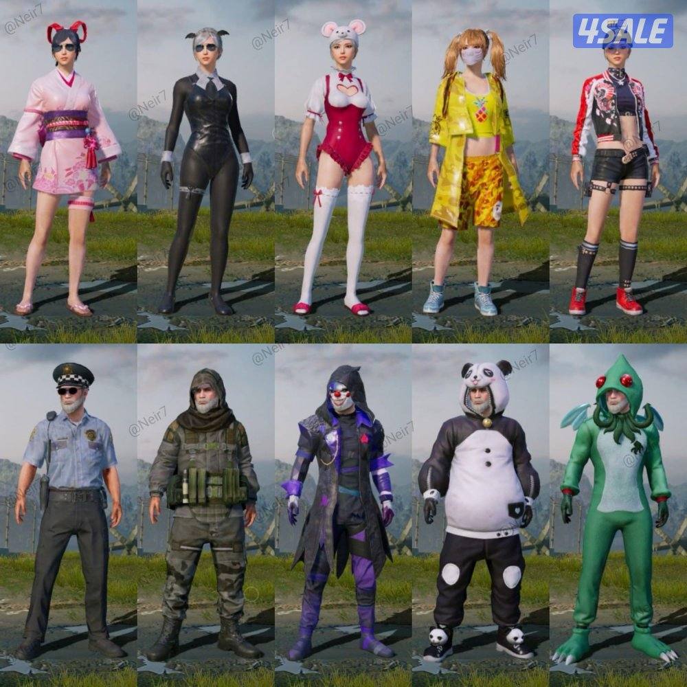 حسابات ببجي بأرخص الاسعار لدينا أبتداء 4 KD😍1