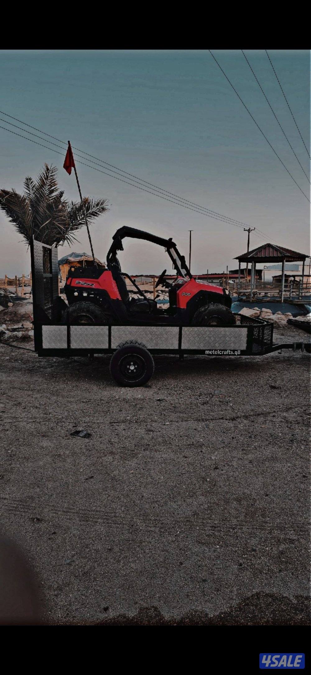 بولاريس ريزر 800 مع العربانه0