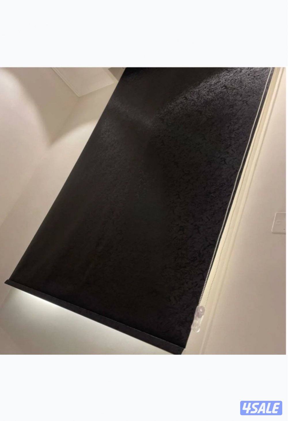 تفصال ستائر رول عازل الحراره والشمس المتر المربع 8 دنانير1