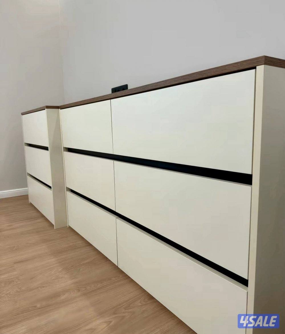 نجار ديكور محترف   تنفيذ حسب الطلب غرف نوم كبدات ديكور tv7