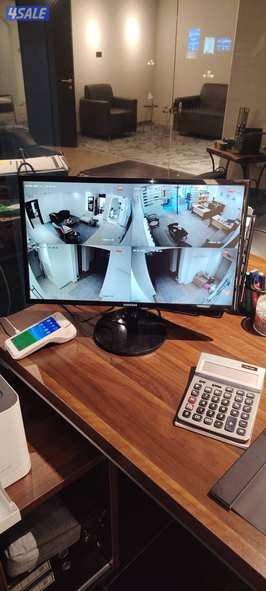 كاميرات انترنت بدالة انتركم سماعات سقف بصمه حضور جميع المناطق6