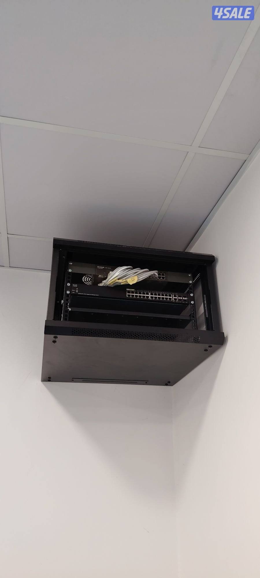 كاميرات انترنت بدالة انتركم سماعات سقف بصمه حضور جميع المناطق8