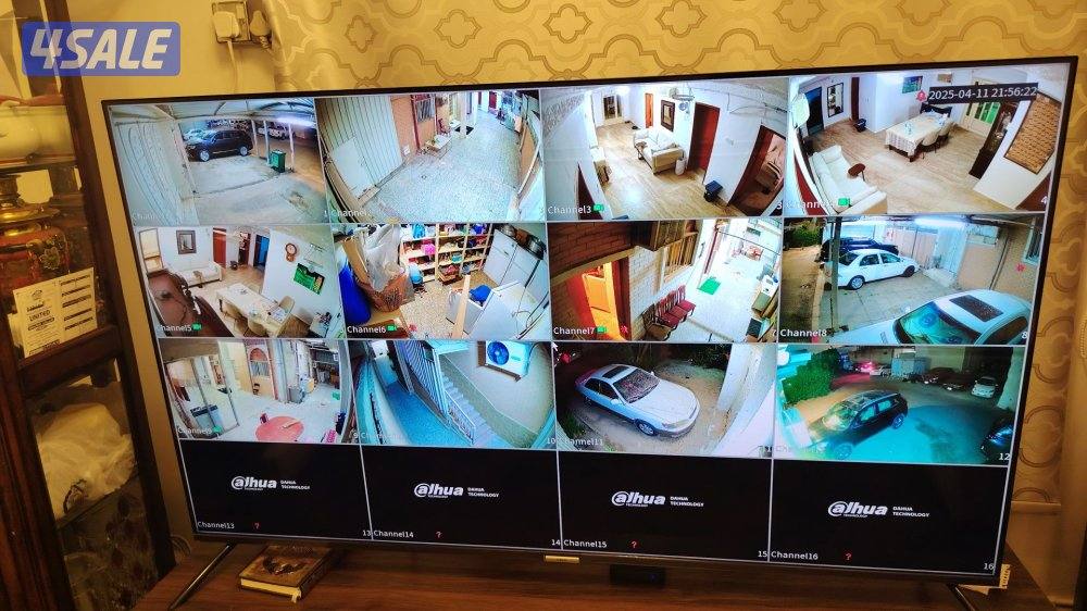 كاميرات انترنت بدالة انتركم سماعات سقف بصمه حضور جميع المناطق9