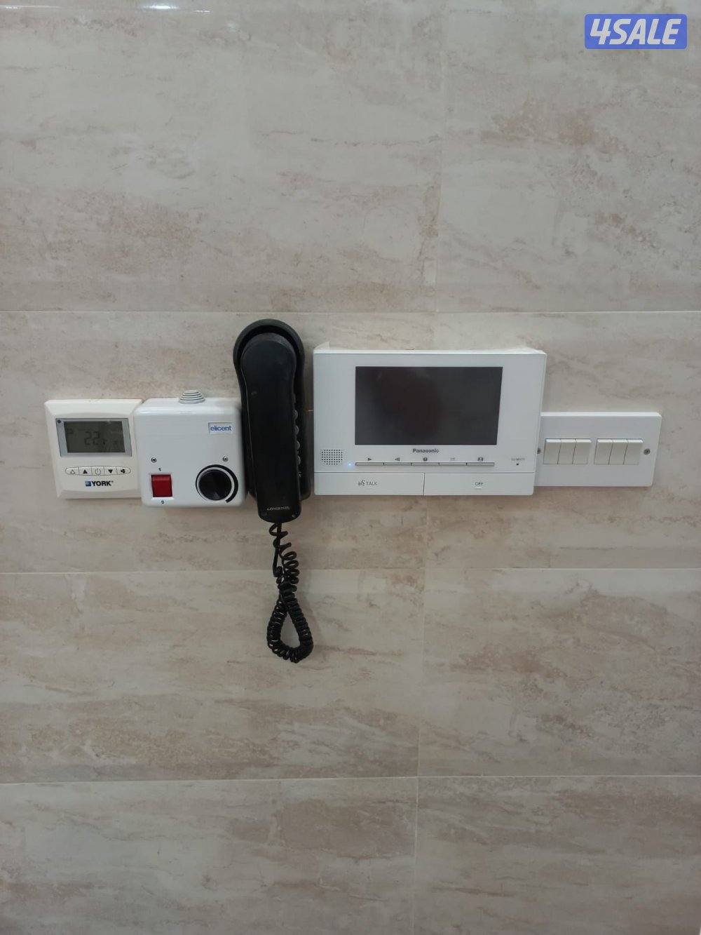 كاميرات انترنت بدالة انتركم سماعات سقف بصمه حضور جميع المناطق10