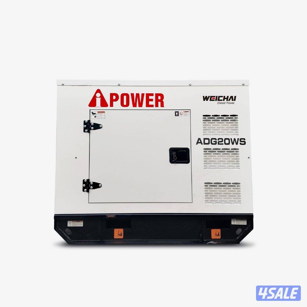 مولد ديزل بقدرة 20/22 كيلو محرك Weichai ومولد Senci من اي باور AiPOWER0