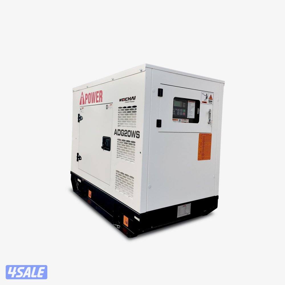 مولد ديزل بقدرة 20/22 كيلو محرك Weichai ومولد Senci من اي باور AiPOWER1