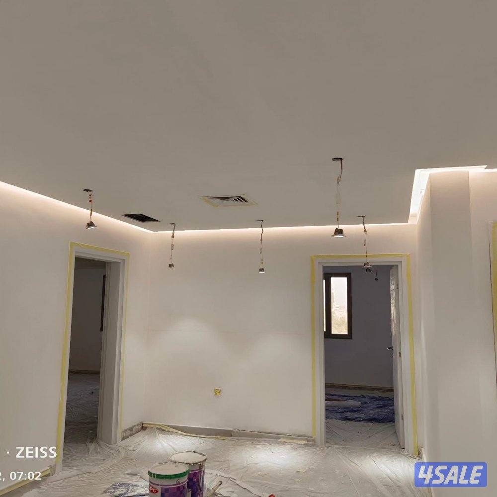 جبس بورد بالكويت تركيب سقف معلقة مع مخفي تركيب طوفي تركيب قواطع تركيب2