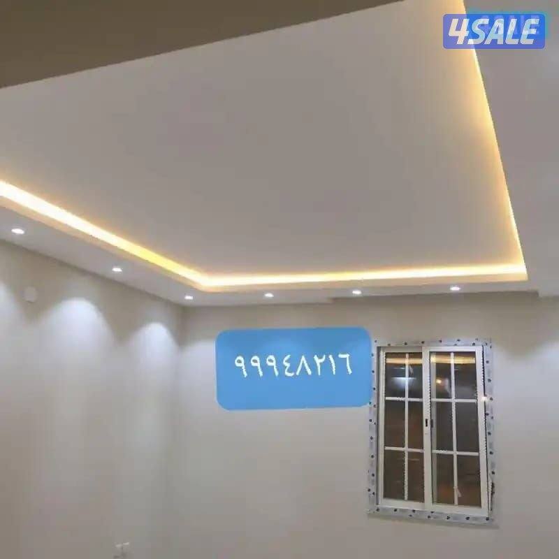 جبس بورد بالكويت تركيب سقف معلقة مع مخفي تركيب طوفي تركيب قواطع تركيب5