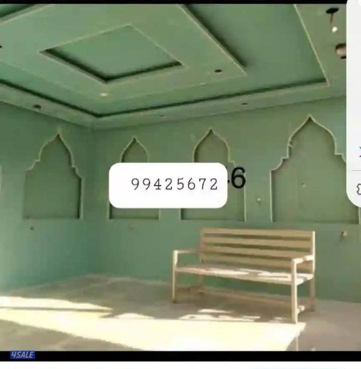 جبس بورد بالكويت تركيب سقف معلقة مع مخفي تركيب طوفي تركيب قواطع تركيب4